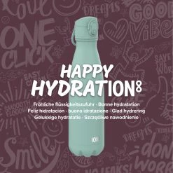 Ion8 Leak Proof Water Bottle, Vacuum Insulated, Turquoise, 500ml (17oz) Mini Water Bottles