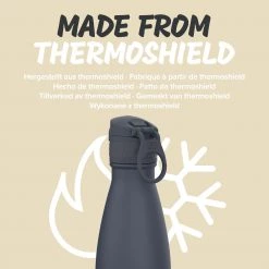 Ion8 Leak Proof Water Bottle, Vacuum Insulated, Ash Navy, 280ml (10oz) Water Bottles