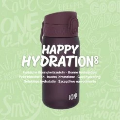 Ion8 Leak Proof Kids' Water Bottle, BPA Free, Blackberry, 400ml (13oz) Water Bottles 16 Ion8 Leak Proof Kids' Water Bottle, BPA Free, Blackberry, 400ml (13oz) Water Bottles