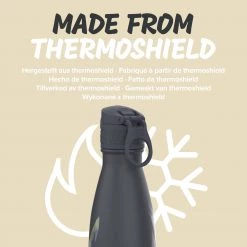 Ion8 Leak Proof Water Bottle, Vacuum Insulated, Dark Leaves, 500ml Mini Lid Water Bottles 12 Ion8 Leak Proof Water Bottle, Vacuum Insulated, Dark Leaves, 500ml Mini Lid Water Bottles