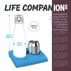 Ion8 Leak Proof Water Bottle, Vacuum Insulated, Light Leaves, 500ml Mini Lid 11 Ion8 Leak Proof Water Bottle, Vacuum Insulated, Light Leaves, 500ml Mini Lid