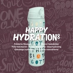 Ion8 Leak Proof Slim Water Bottle, Vacuum Insulated, You Got This, 500ml (17oz) Water Bottles 18 Ion8 Leak Proof Slim Water Bottle, Vacuum Insulated, You Got This, 500ml (17oz) Water Bottles