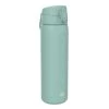 Water Bottles Ion8 Leak Proof Slim Water Bottle, Vacuum Insulated, Turquoise, 500ml (17oz)