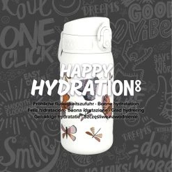 Ion8 Leak Proof Water Bottle, Vacuum Insulated, Butterfly, 320ml (11oz)