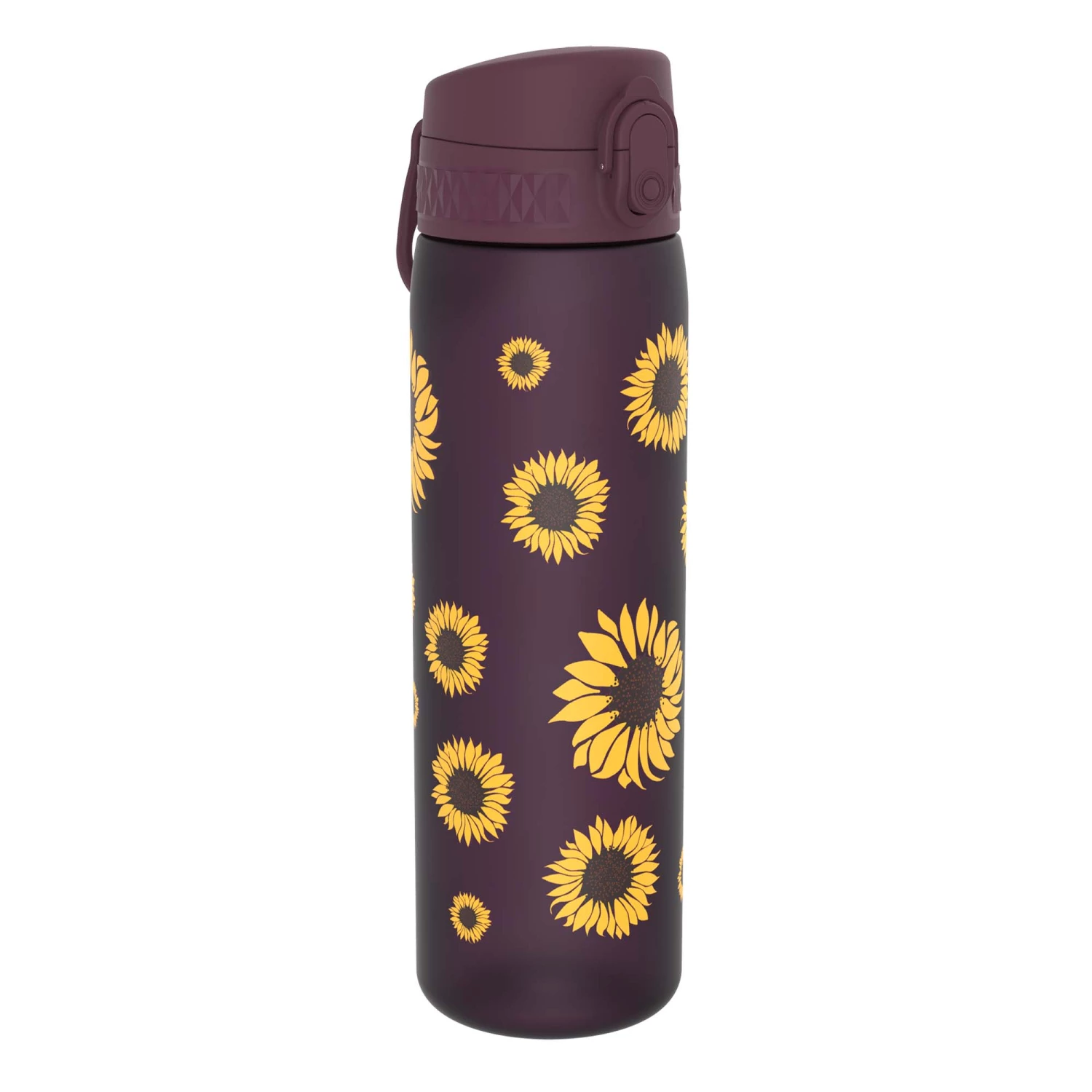 Ion8 Leak Proof Slim Water Bottle, BPA Free, Sunflowers, 600ml (20oz) 1 Ion8 Leak Proof Slim Water Bottle, BPA Free, Sunflowers, 600ml (20oz)