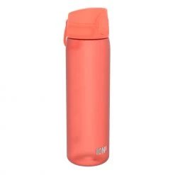 Ion8 Leak Proof Slim Water Bottle, BPA Free, Coral, 600ml (20oz)