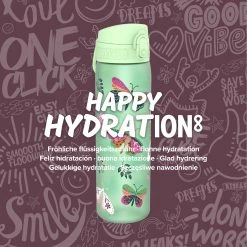 Water Bottles Ion8 Leak Proof Slim Water Bottle, BPA Free, Wild Butterfly, 600ml (20oz) 15 Water Bottles Ion8 Leak Proof Slim Water Bottle, BPA Free, Wild Butterfly, 600ml (20oz)