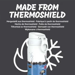 Ion8 Leak Proof Water Bottle, Vacuum Insulated, Frog Pond, 320ml (11oz)