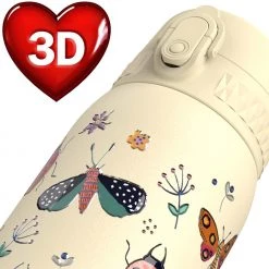 Ion8 Leak Proof Kids' Water Bottle, Stainless Steel, Bugs Life, 400ml (13oz) 12 Ion8 Leak Proof Kids' Water Bottle, Stainless Steel, Bugs Life, 400ml (13oz)
