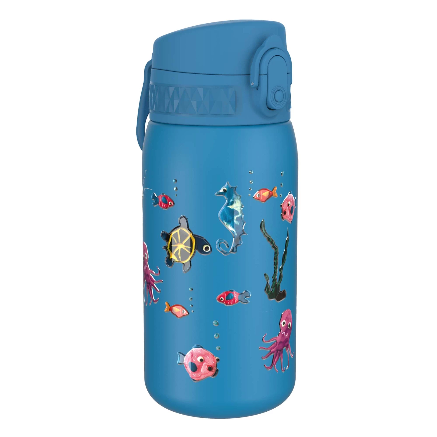 Ion8 Leak Proof Kids' Water Bottle, Stainless Steel, Sealife, 400ml (13oz) 1 Ion8 Leak Proof Kids' Water Bottle, Stainless Steel, Sealife, 400ml (13oz)