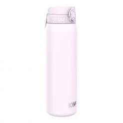 Ion8 Leak Proof 1 Litre Water Bottle, Stainless Steel, Lilac Dusk, 1200ml (40oz)