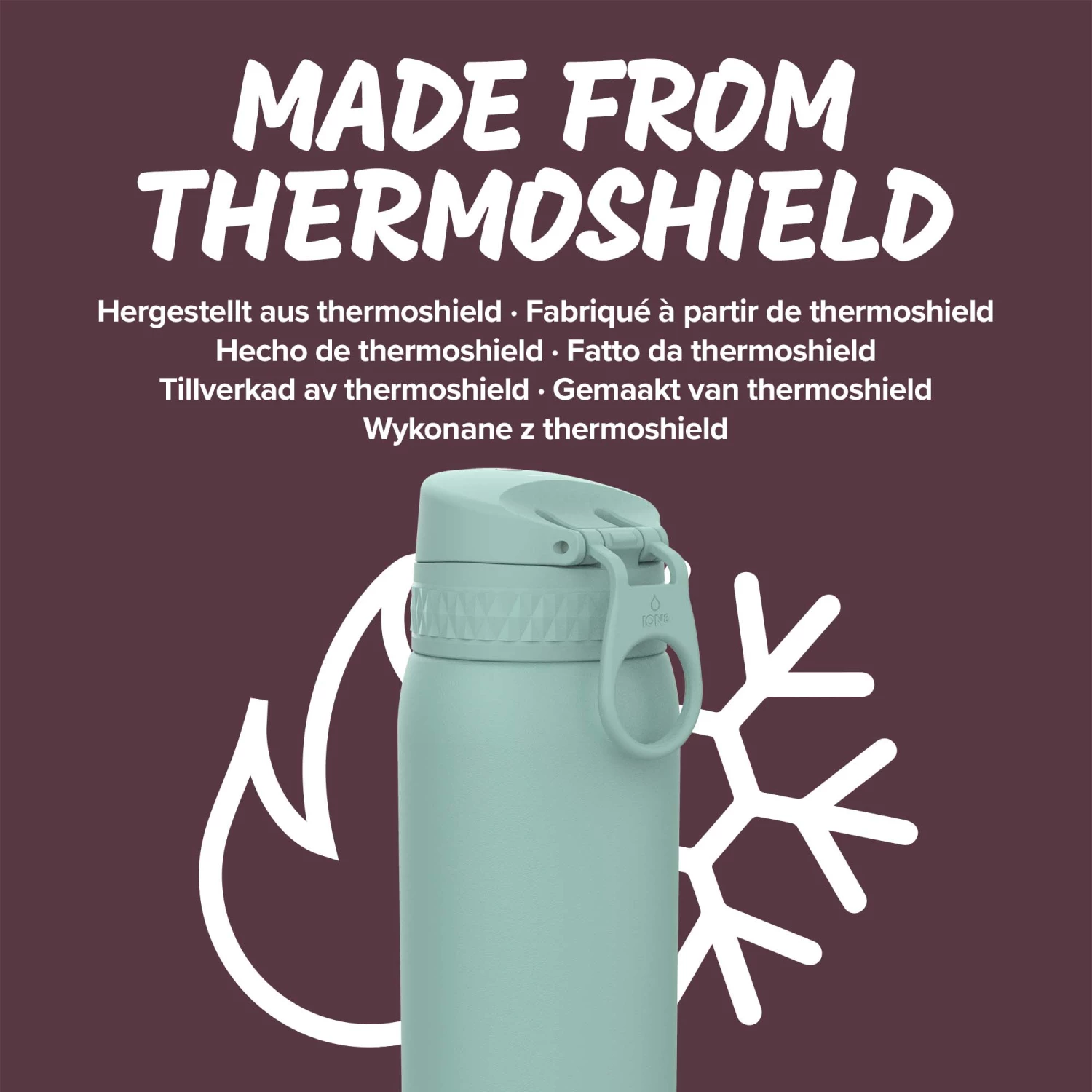 Water Bottles Ion8 Leak Proof Water Bottle, Vacuum Insulated, Turquoise, 320ml (11oz) 6 Water Bottles Ion8 Leak Proof Water Bottle, Vacuum Insulated, Turquoise, 320ml (11oz)