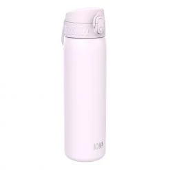 Ion8 Leak Proof Slim Water Bottle, Stainless Steel, Lilac Dusk, 600ml (20oz)