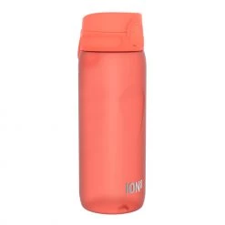 Ion8 Leak Proof Cycling Water Bottle, BPA Free, Coral, 750ml (24oz)