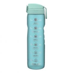 Water Bottles Ion8 Leak Proof 1 Litre Water Bottle, BPA Free, Sonic Blue Motivator, 1100ml 12 Water Bottles Ion8 Leak Proof 1 Litre Water Bottle, BPA Free, Sonic Blue Motivator, 1100ml