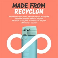 Water Bottles Ion8 Leak Proof 1 Litre Water Bottle, BPA Free, Sonic Blue Motivator, 1100ml 16 Water Bottles Ion8 Leak Proof 1 Litre Water Bottle, BPA Free, Sonic Blue Motivator, 1100ml