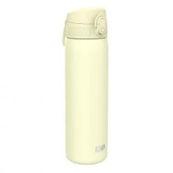 Ion8 Leak Proof Slim Water Bottle, Stainless Steel, Eco Shoot, 600ml (20oz)