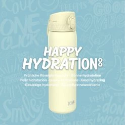 Ion8 Leak Proof Slim Water Bottle, Stainless Steel, Eco Shoot, 600ml (20oz) 14 Ion8 Leak Proof Slim Water Bottle, Stainless Steel, Eco Shoot, 600ml (20oz)