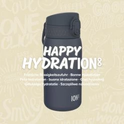 Ion8 Leak Proof Water Bottle, Vacuum Insulated, Ash Navy, 320ml (11oz)