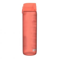 Ion8 Leak Proof 1 Litre Water Bottle, BPA Free, Coral Motivator, 1100ml (36oz) Water Bottles