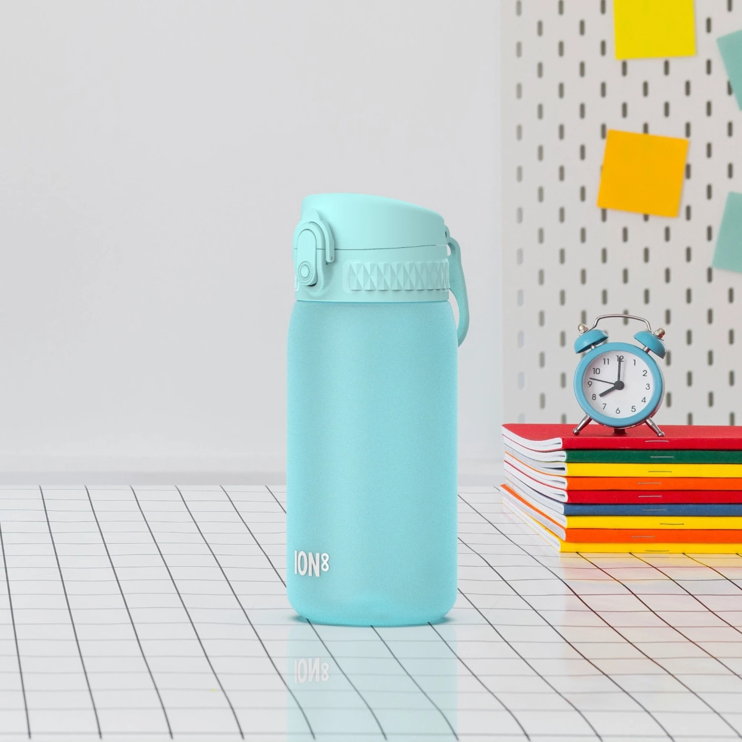 Water Bottles Ion8 Leak Proof Kids' Water Bottle, BPA Free, Sonic Blue, 400ml (13oz) 2 Water Bottles Ion8 Leak Proof Kids' Water Bottle, BPA Free, Sonic Blue, 400ml (13oz)