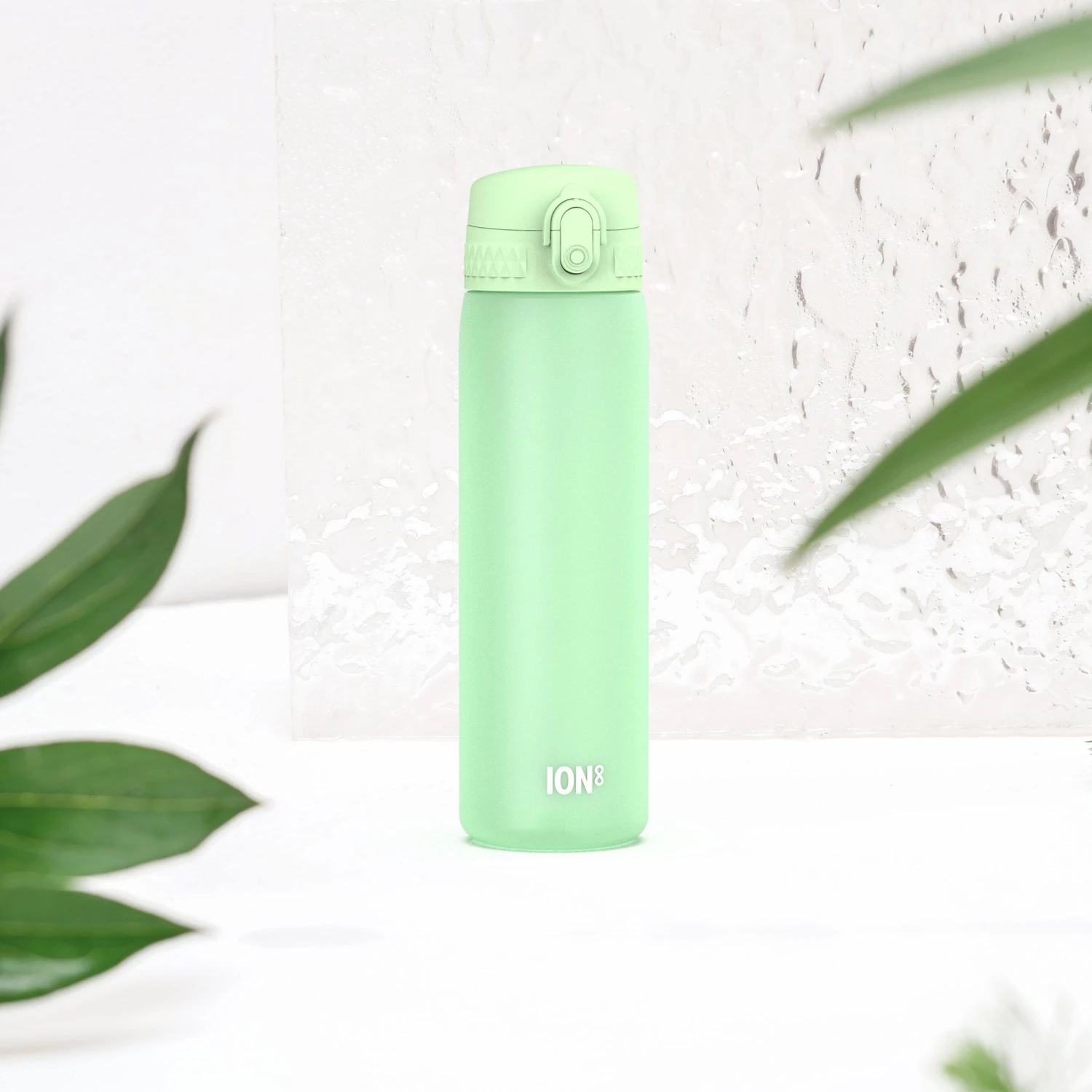 Water Bottles Ion8 Leak Proof Slim Water Bottle, BPA Free, Surf Green, 600ml (20oz) 2 Water Bottles Ion8 Leak Proof Slim Water Bottle, BPA Free, Surf Green, 600ml (20oz)