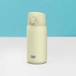 Ion8 Leak Proof Kids' Water Bottle, Stainless Steel, Eco Shoot, 400ml (13oz) Water Bottles