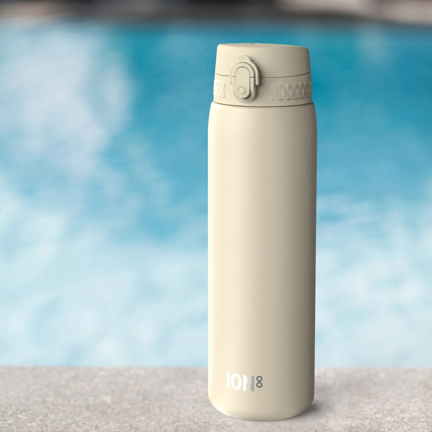 Water Bottles Ion8 Leak Proof 1 Litre Water Bottle, Vacuum Insulated, Peach Tofu, 920ml (31oz) 2 Water Bottles Ion8 Leak Proof 1 Litre Water Bottle, Vacuum Insulated, Peach Tofu, 920ml (31oz)