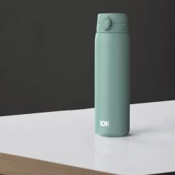 Ion8 Leak Proof 1 Litre Water Bottle, Vacuum Insulated, Turquoise, 920ml(31oz)