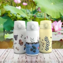 Ion8 Leak Proof Water Bottle, Vacuum Insulated, Butterfly, 320ml (11oz)