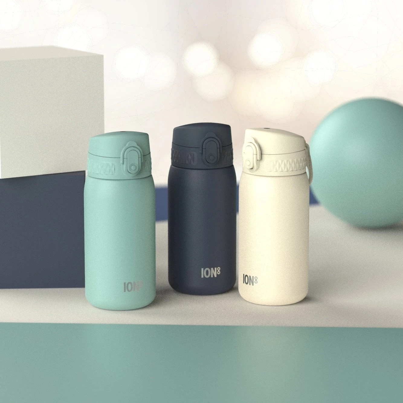 Ion8 Leak Proof Water Bottle, Vacuum Insulated, Peach Tofu, 320ml (11oz) 9 Ion8 Leak Proof Water Bottle, Vacuum Insulated, Peach Tofu, 320ml (11oz)