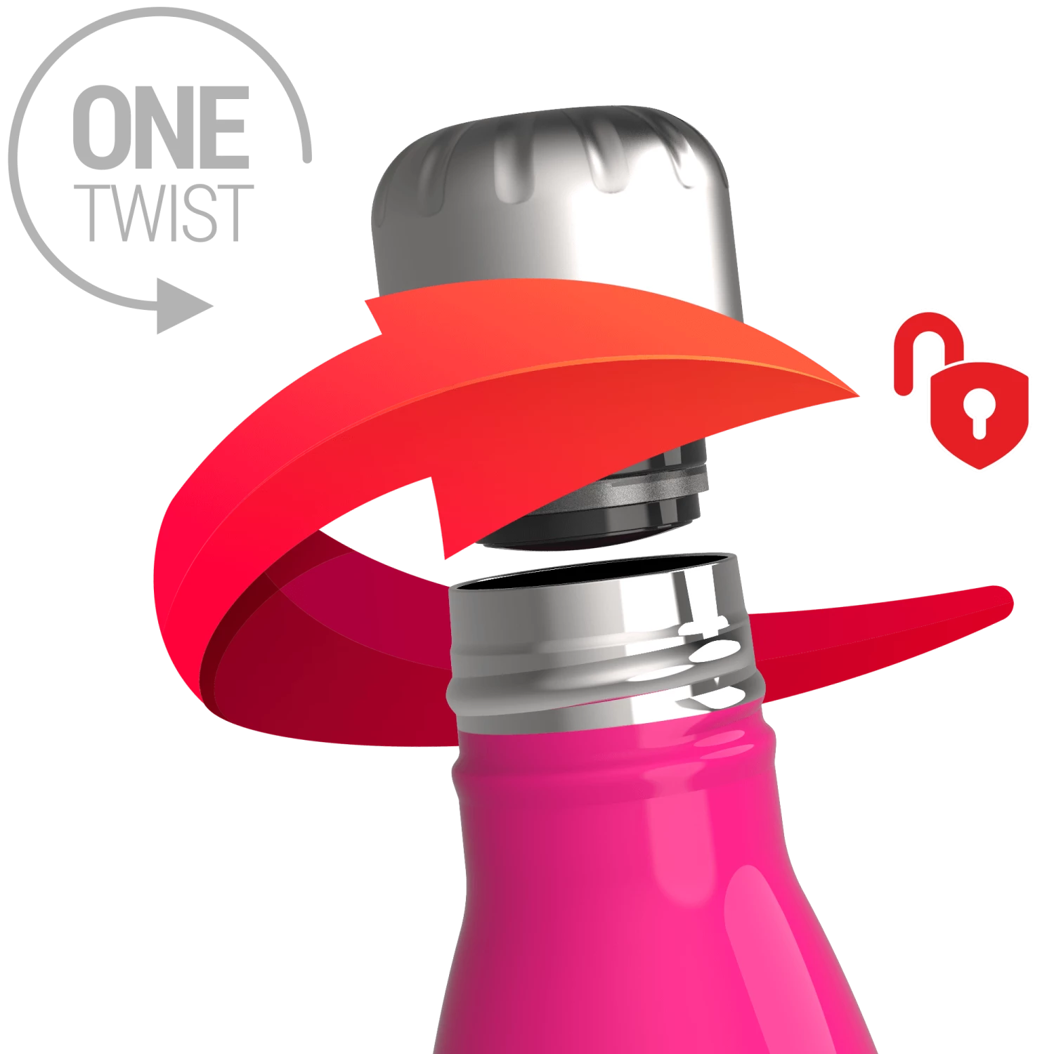 Ion8 Friends Of The Earth Steel Water Bottle, Vacuum Insulated, Turtles, 500ml 4 Ion8 Friends Of The Earth Steel Water Bottle, Vacuum Insulated, Turtles, 500ml