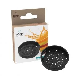 Ion8 Leak Proof Water Bottle Fruit Infuser Disc, Black, Large Xtras & Add-Ons
