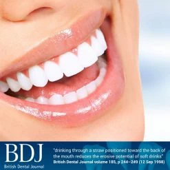 Ion8 Collapsible Reusable Stainless Steel Drinking Straw With Travel Case, Black