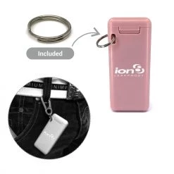 Ion8 Collapsible Reusable Stainless Steel Drinking Straw With Travel Case, Pink Xtras & Add-Ons