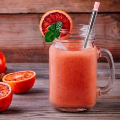 Ion8 Collapsible Reusable Stainless Steel Drinking Straw With Travel Case, Pink Xtras & Add-Ons